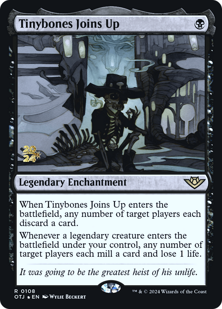 Tinybones Joins Up (PRE-108S) [Outlaws of Thunder Junction Promos] Foil