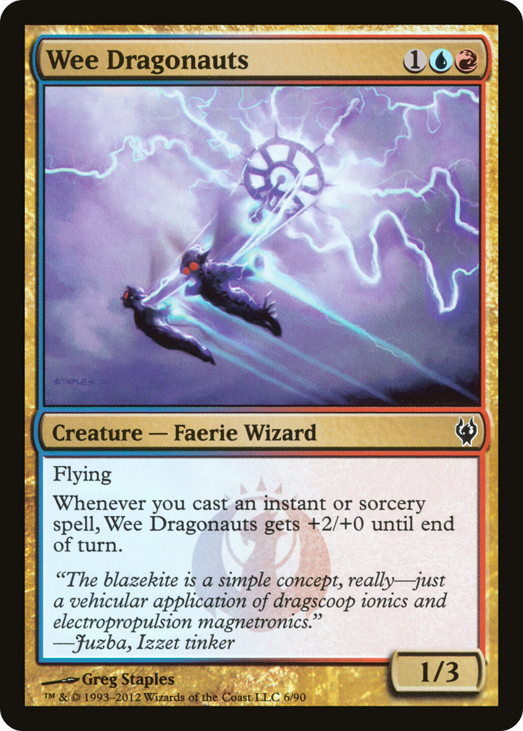 Wee Dragonauts (DDJ-006) [Duel Decks: Izzet vs. Golgari]