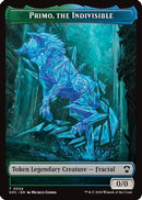 Primo, The Indivisble // Treasure Double-Sided Token (SOC-24 // 12) [Commander: Secrets of Strixhaven]