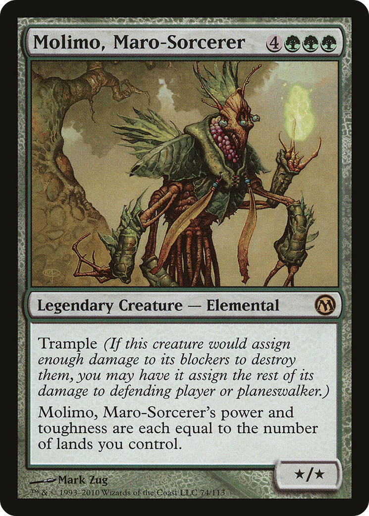 Molimo, Maro-Sorcerer (DPA-074) [Duels of the Planeswalkers]