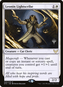 Leonin Lightscribe (PPSTX-20P) [Promo Pack: Strixhaven: School of Mages Promos]