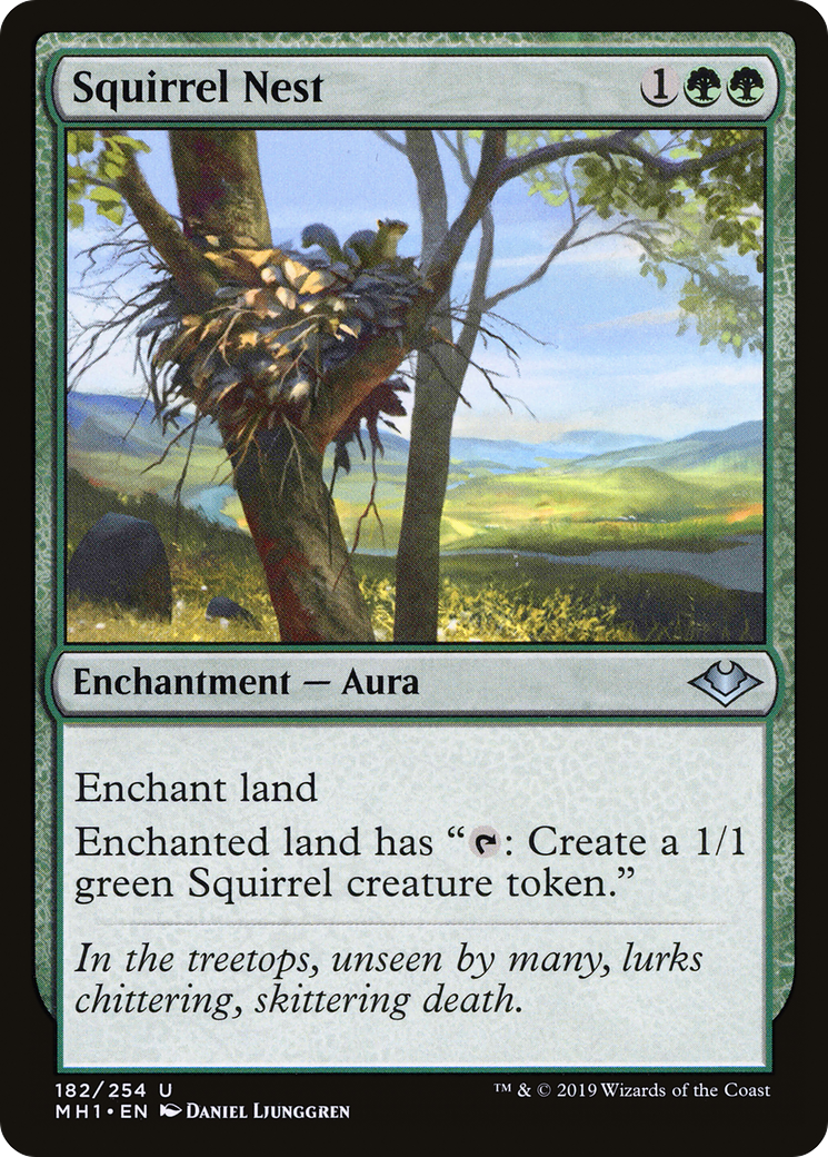 Squirrel Nest (MH1-182) [Modern Horizons] Foil