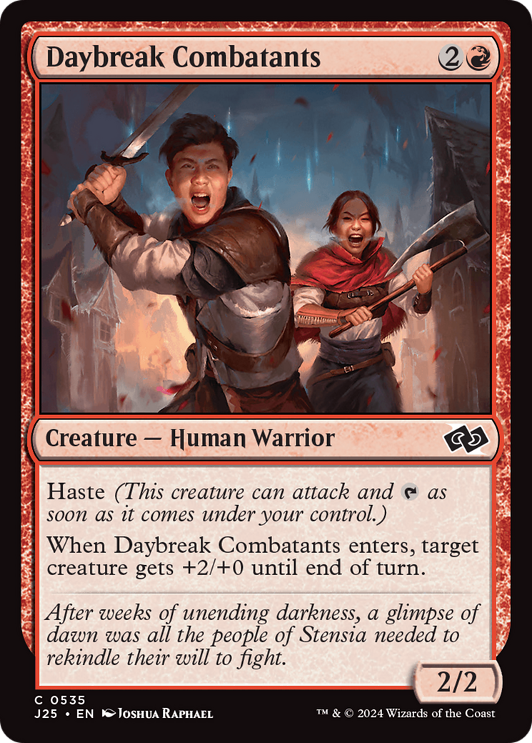 Daybreak Combatants (J25-535) [Foundations Jumpstart]
