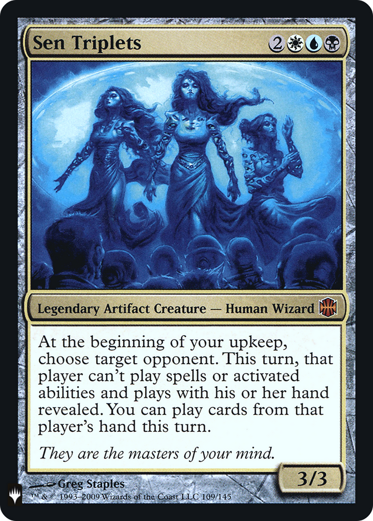 Sen Triplets (LIST-ARB-109) [The List] Foil