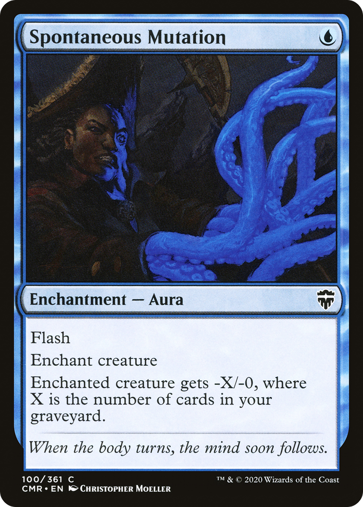Spontaneous Mutation (CMR-100) [Commander Legends] Foil
