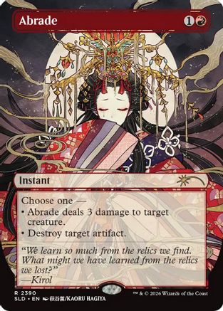 Abrade (SLD-2390) [Secret Lair Drop Series]