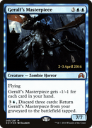Geralf's Masterpiece (PRE-65S) [Shadows over Innistrad Promos] Foil