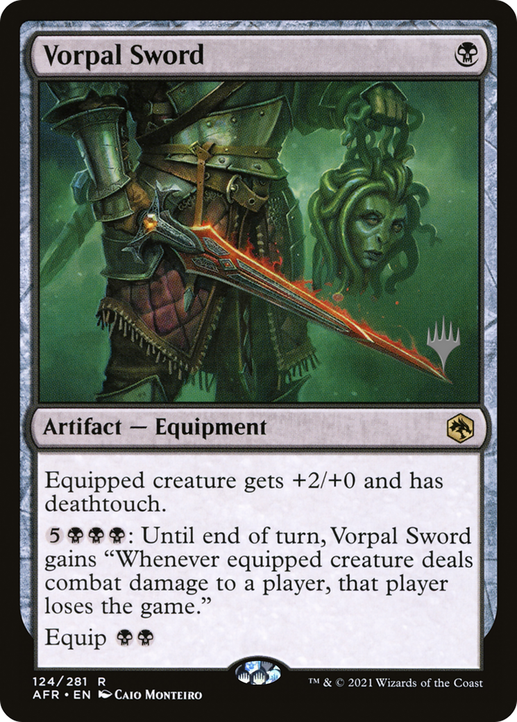 Vorpal Sword (PPAFR-124P) [Promo Pack: Adventures in the Forgotten Realms Promos]