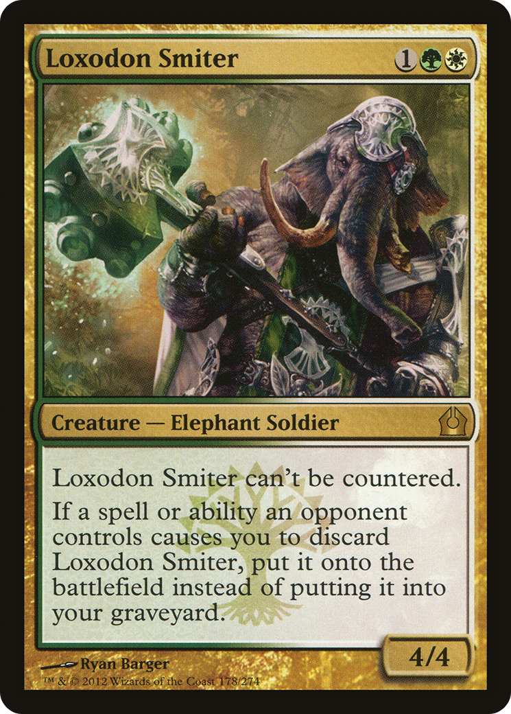 Loxodon Smiter (RTR-178) [Return to Ravnica]