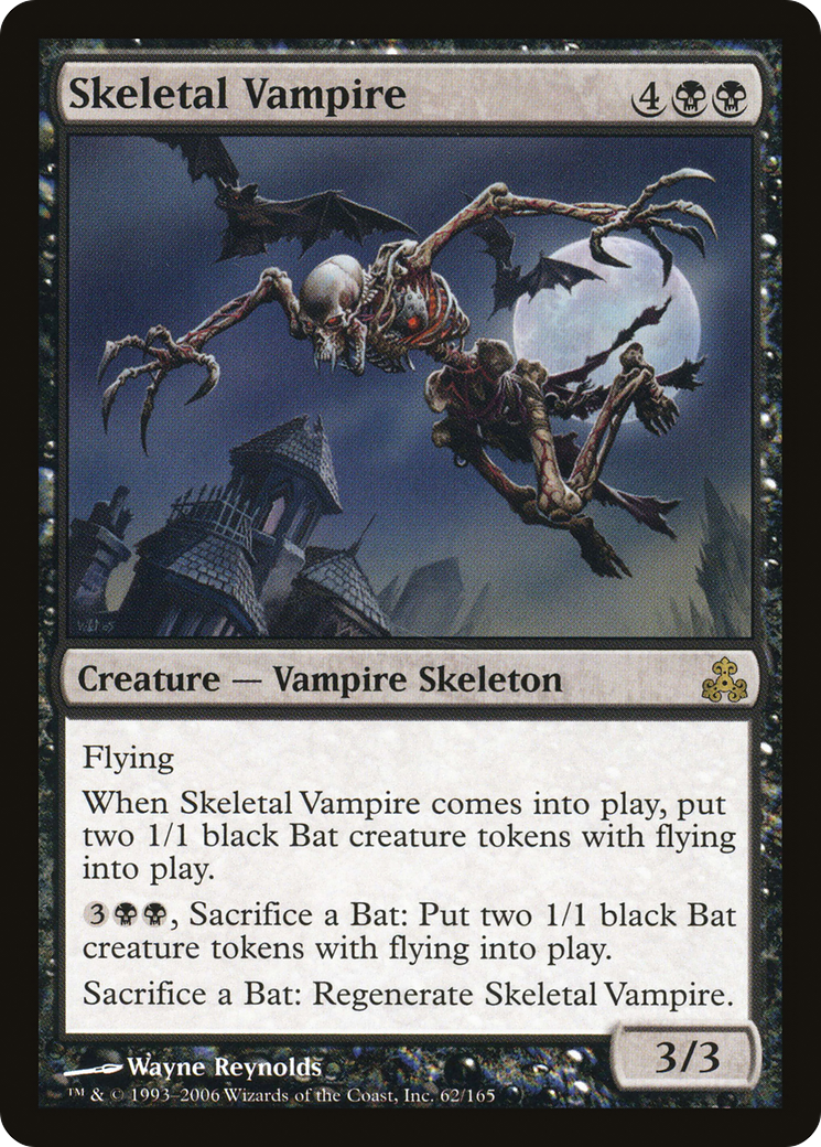 Skeletal Vampire (GPT-062) [Guildpact]