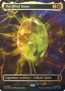 The Mind Stone (Borderless) (Cosmic Foil) (MSH-385) [Marvel Super Heroes] Foil