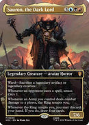 Sauron, the Dark Lord (Borderless) (HOC-036) [The Hobbit: Eternal-Legal] Foil
