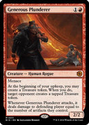 Generous Plunderer (PPOTJ-011) [Promo Pack: Outlaws of Thunder Junction]
