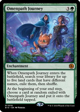 Omenpath Journey (PPSOS-018) [Promo Pack: Secrets of Strixhaven]