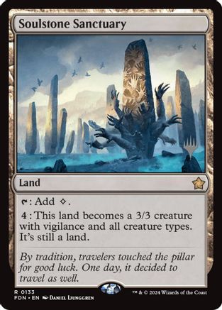 Soulstone Sanctuary (PPSOS-133) [Promo Pack: Secrets of Strixhaven]