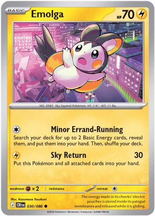 Emolga 30 - [ME04 Chaos Rising]