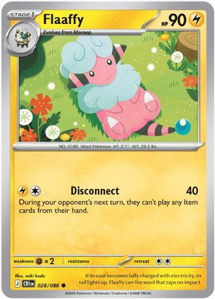 Flaaffy 28 - [ME04 Chaos Rising] Reverse Holofoil