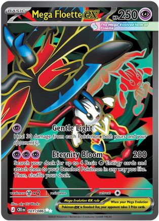 Mega Floette ex - 101/086 101 - [ME04 Chaos Rising] Holofoil