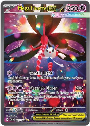 Mega Floette ex - 117/086 117 - [ME04 Chaos Rising] Holofoil