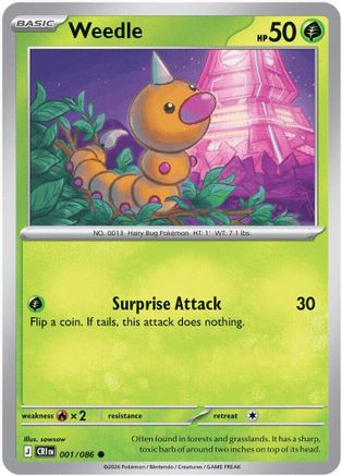 Weedle 1 - [ME04 Chaos Rising]