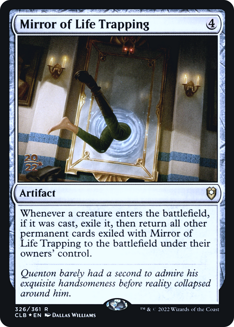 Mirror of Life Trapping (PRE-326) [Battle for Baldur's Gate Promos] Foil