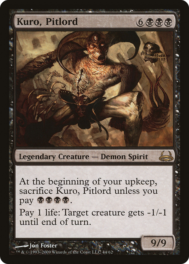 Kuro, Pitlord (DDC-044) [Duel Decks: Divine vs. Demonic]