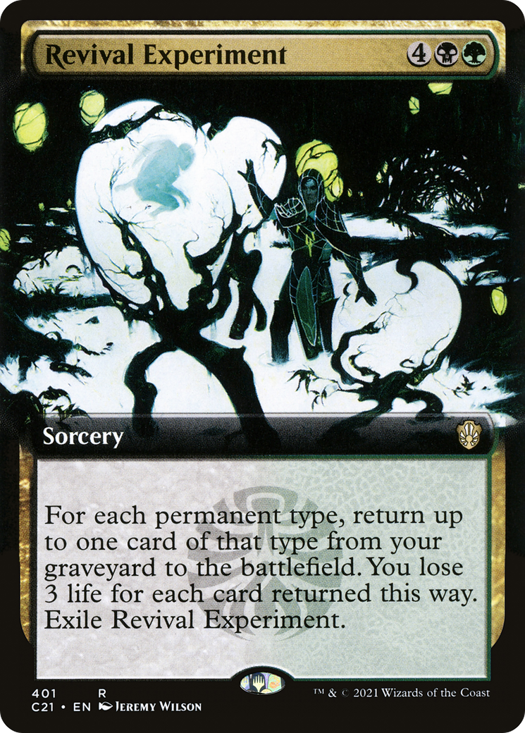 Revival Experiment (Extended Art) (C21-401) [Commander 2021]