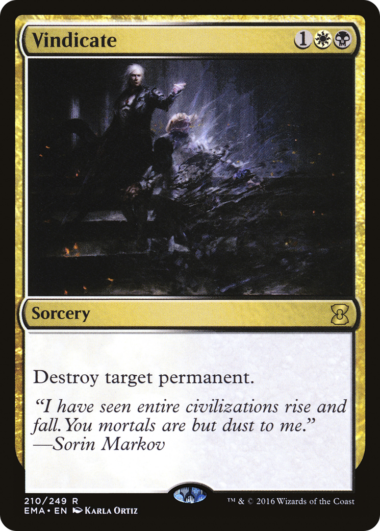 Vindicate (EMA-210) [Eternal Masters]