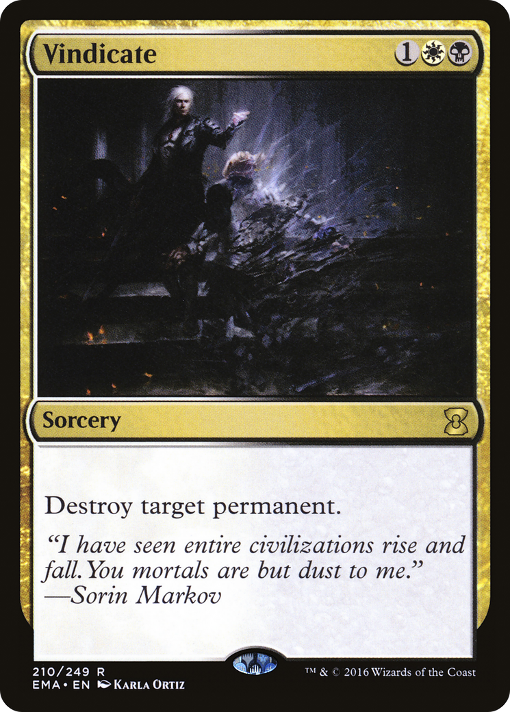 Vindicate (EMA-210) [Eternal Masters]