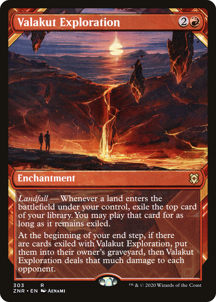Valakut Exploration (ZNR-303) [Zendikar Rising]: (Showcase)