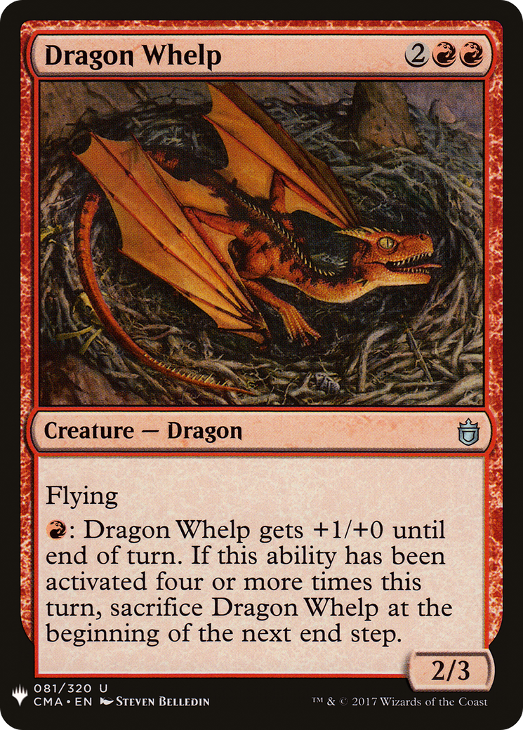 Dragon Whelp (LIST-CMA-81) [The List]