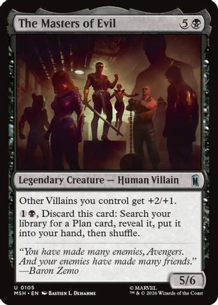 The Masters of Evil (MSH-105) [Marvel Super Heroes]