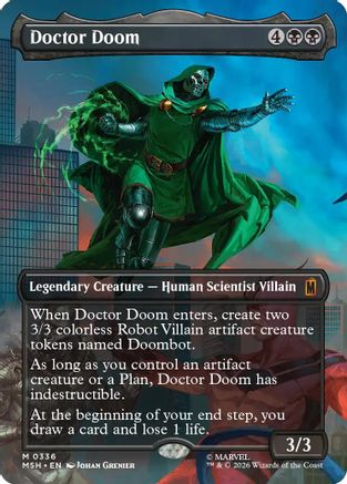 Doctor Doom (Borderless) (MSH-336) [Marvel Super Heroes]
