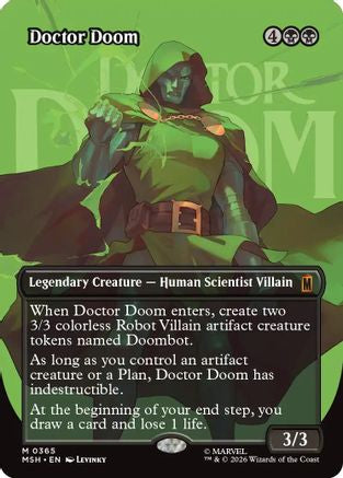 Doctor Doom (Borderless) (MSH-365) [Marvel Super Heroes]