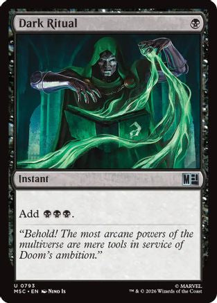 Dark Ritual (MSC-793) [Commander: Marvel Super Heroes]