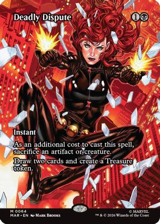 Deadly Dispute (Borderless) (MAR-064) [Marvel Universe Eternal-Legal]