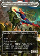 Captain Marvel, Earth's Protector (Borderless) (MSH-342) [Marvel Super Heroes]