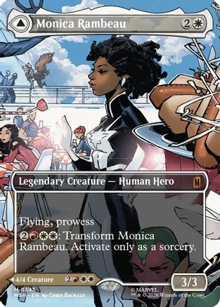 Monica Rambeau (Borderless) (MSH-345) [Marvel Super Heroes]