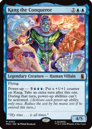 Kang the Conqueror (MSH-062) [Marvel Super Heroes] Foil