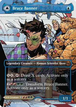 Bruce Banner (Borderless) (MSH-331) [Marvel Super Heroes]