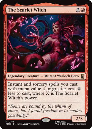 The Scarlet Witch (MSH-151) [Marvel Super Heroes]