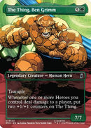 The Thing, Ben Grimm (Borderless) (MSH-322) [Marvel Super Heroes]