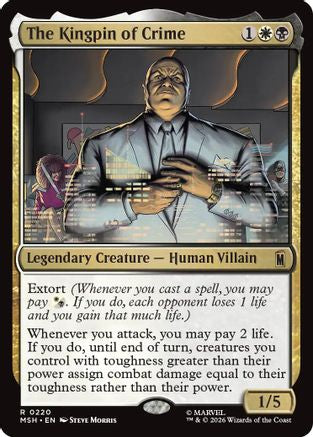 The Kingpin of Crime (MSH-220) [Marvel Super Heroes] Foil