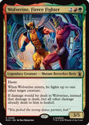 Wolverine, Fierce Fighter (MSH-240) [Marvel Super Heroes] Foil