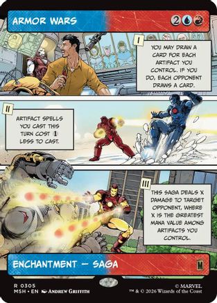 Armor Wars (Borderless) (MSH-305) [Marvel Super Heroes]