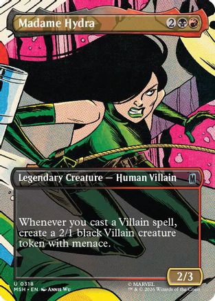 Madame Hydra (Borderless) (MSH-318) [Marvel Super Heroes] Foil