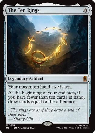 The Ten Rings (MSH-251) [Marvel Super Heroes] Foil