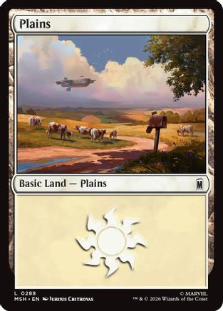 Plains (MSH-288) [Marvel Super Heroes] Foil
