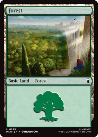 Forest (MSH-295) [Marvel Super Heroes] Foil