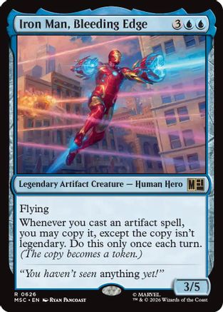 Iron Man, Bleeding Edge (MSC-626) [Commander: Marvel Super Heroes] Foil